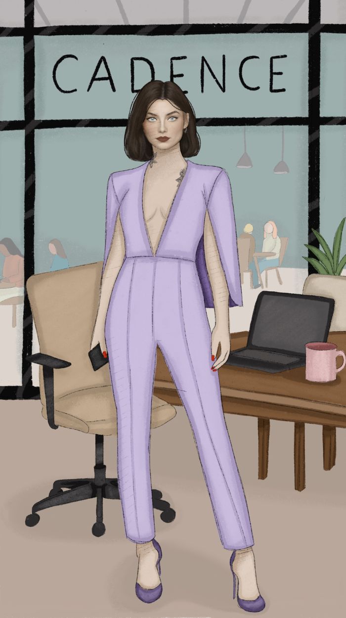 TRISH Personnage de roman - Femme - Trish