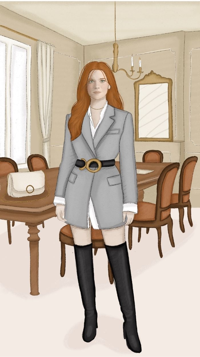 Personnage de roman - Femme - Chelsea